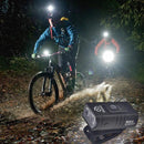 Linterna Frontal Profesional Recargable para Bicicleta - Vinolli