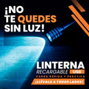 COMPRE 1 Y LLÉVATE 2 - Linterna Táctica TitanioPro™ USB - Vinolli