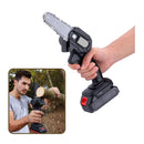 Motosierra Portátil Recargable MegaForce™ [2 BATERÍAS DE 48V]